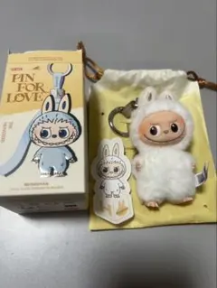 POPMART LABUBU PIN FOR LOVE イニシャル 【H】