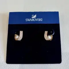 ★本日限定値下げ★ SWAROVSKI イヤリング パール クリスタル ゴールド