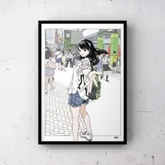 【江口寿史 】・アートポスター ・おしゃれインテリア ・モダンデザイン 【5】