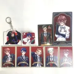 ツイステ ハーツラビュルセット マグネット アクキー アルカナ 他 9点