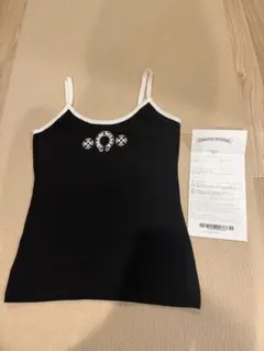 【新品】CHROME HEARTS キャミソール ブラック ホワイト SMALL 2026年最新】CHROME HEARTS レディース キャミソールの人気アイテム