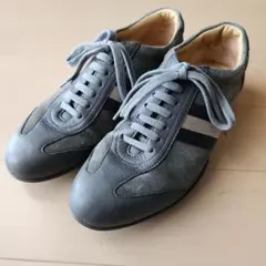 BALLY トレインスポッティング グレー スエード スニーカー