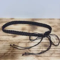 【未使用】編み込みベルト █ 値下げなし █