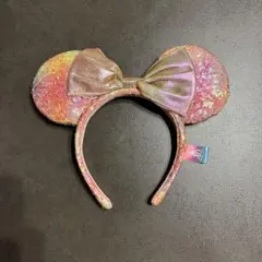 Disney ディズニー　ミニー　カチューシャ　スパンコール　40周年のサムネイル