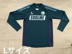 SVOLME ダークグリーン 長袖シャツ Lサイズ