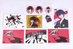 ◼︎ ペルソナ　メモリア　雨宮蓮　ジョーカー　アクリルコースター　缶バッジ　特典