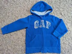 babyGap フリース パーカー ブルー 100cm