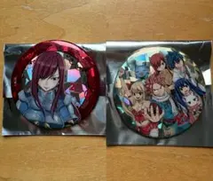 FAIRY TAIL×アニメイトカフェ グリッター缶バッジ エルザ・ナツルー