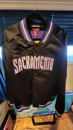 サクラメントキングス　スタジャン　ミッチェルアンドネス