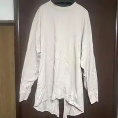 N.O.R.C ベージュ 長袖Tシャツ