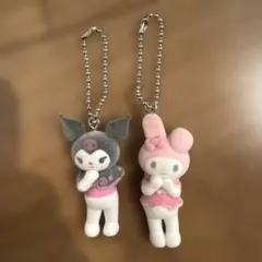 ✴︎サンリオキャラクターズ ミニチュアチャーム ライブキャラクター　メロクロ