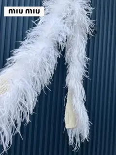 2025年最新】MIU MIU レディース マフラーの人気アイテム - メルカリ