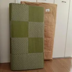 萩原 PPラグ い草風 矢倉グリーン 江戸間 6畳 水洗いOK