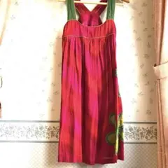 ホコモモラ　かわいい大柄花　キャミソールワンピースのサムネイル