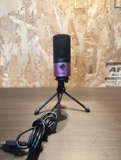 FIFINE K669 コンデンサーマイク USB接続 ピンク【動作確認済】