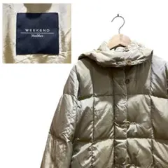 47】古着MaxMara WEEKEND フード付きダウンジャケット - メルカリ