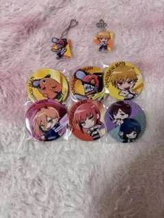 チェンソーマン アクリルキーホルダー 缶バッジ