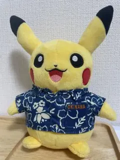 バカンスピカチュウ アロハシャツ ぬいぐるみ 沖縄 - メルカリ
