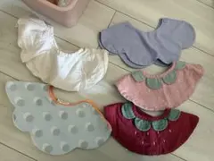 ベビー用スタイ・よだれかけ5枚セット