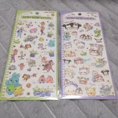 スケッチステッカー トイストーリー、ツムツム