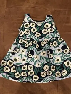 UNIQLO by marimekko 花柄ワンピース 80