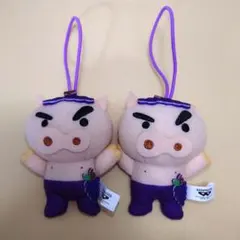 クレヨンしんちゃん ぬいぐるみマスコット～もりもりフルーツ！だゾ～