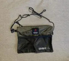 GRAMICCI × GOOUT コラボ サコッシュ オリーブ色　カーキ