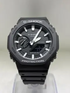 【動作品】CASIO G-SHOCK アナデジ ブラック 腕時計　GA-2100