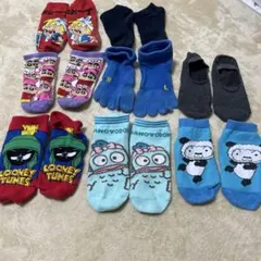 キャラクター柄ソックスセット