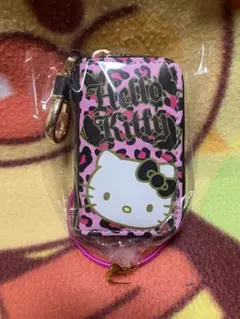 サンリオ スマートキーケース ヒョウ柄 【ハローキティ】