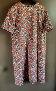 Lois Crayon ロイスクレヨン　フラワープリント　半袖ワンピース　花柄