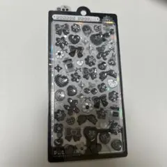 ボンボンドロップシール　ブラックリボン　ぶらっくボンボン　BONBON DROP