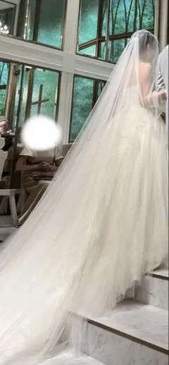 タカミブライダル ロング ベール OW-L