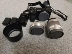 SONY α6500 ミラーレス一眼 本体 レンズ2本付き