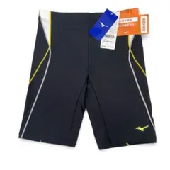 新品未使用　MIZUNO 競泳水着 メンズ Lサイズ ブラックのサムネイル