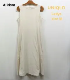 UNIQLO/ユニクロ　ウルトラストレッチエアリズムノースリーブワンピース