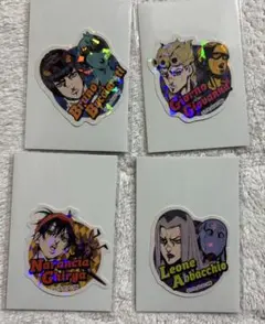 ジョジョの奇妙な冒険　黄金の風　デバイスステッカー　4点セット