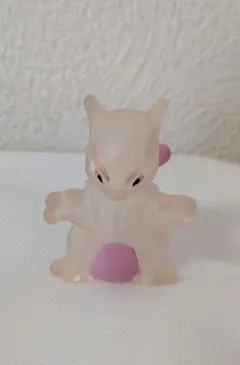 【レア】ミュウツー 初期 ポケモンキッズ クリア ソフビ 人形 BANDAIのサムネイル