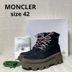 ☆美品☆ MONCLER モンクレール MON CORP レースアップ ブーツ