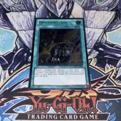 北米版 竜の交感 レリーフ 深掘り個体 遊戯王 海外 英語 米