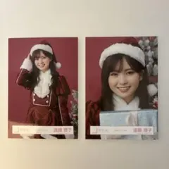 遠藤理子　櫻坂46 2025年 サンタ衣装 生写真