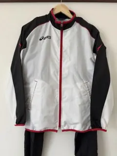 asics ウィンドブレーカー トレーニングパンツ セット