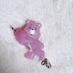 ケアベア つまんでつなげてマスコット ガチャ カプセルトイ めじるしアクセサリー