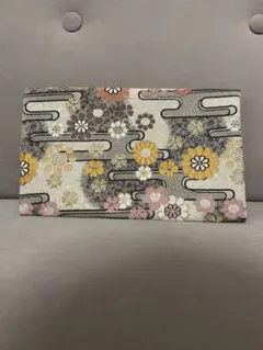 【新品未使用】花柄 袱紗(ふくさ) 二つ折り式　岡山で購入