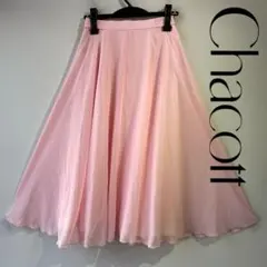 社交ダンス　chacottチャコット　ローズ★シフォン地～ロングスカート 社交ダンス 衣装 スカート チャコット Chacott 黒 M レッスン