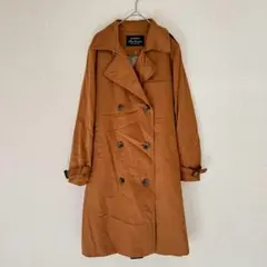 【美品】ナノユニバース トレンチコート キャメルブラウン 36 ライナー付き