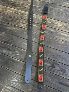 ギターストラップ 2本セット　フェンダーとレザー