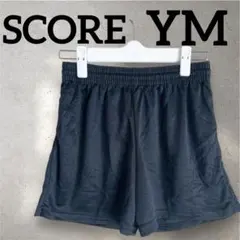 SCORE【YM】ブラック ハーフパンツ スポーツウェア トレーニングウェア
