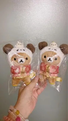 リラックマ コリラックマ 神戸 横浜 ぶらさげぬいぐるみ 中華 チャイナ