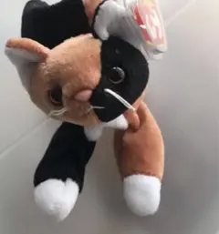 ビーニーベイビーズ　猫ぬいぐるみ　chip